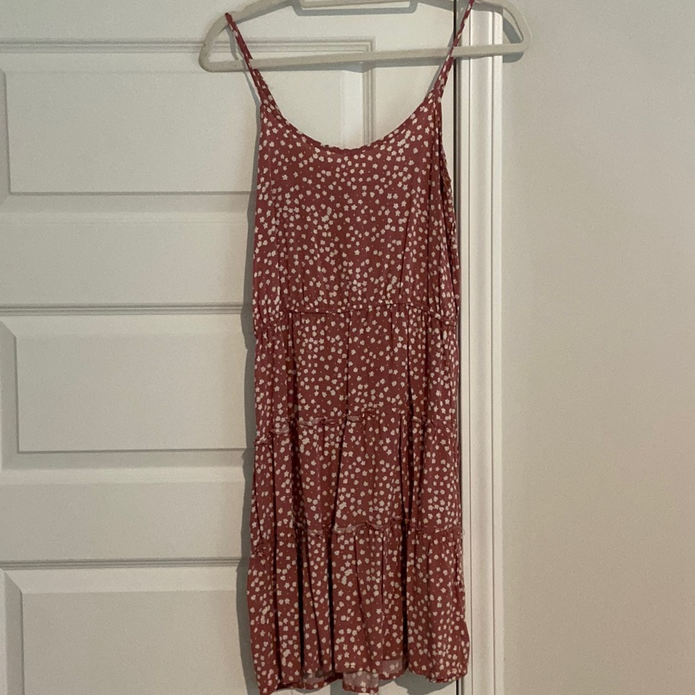 Dusty Pink Sun Dress